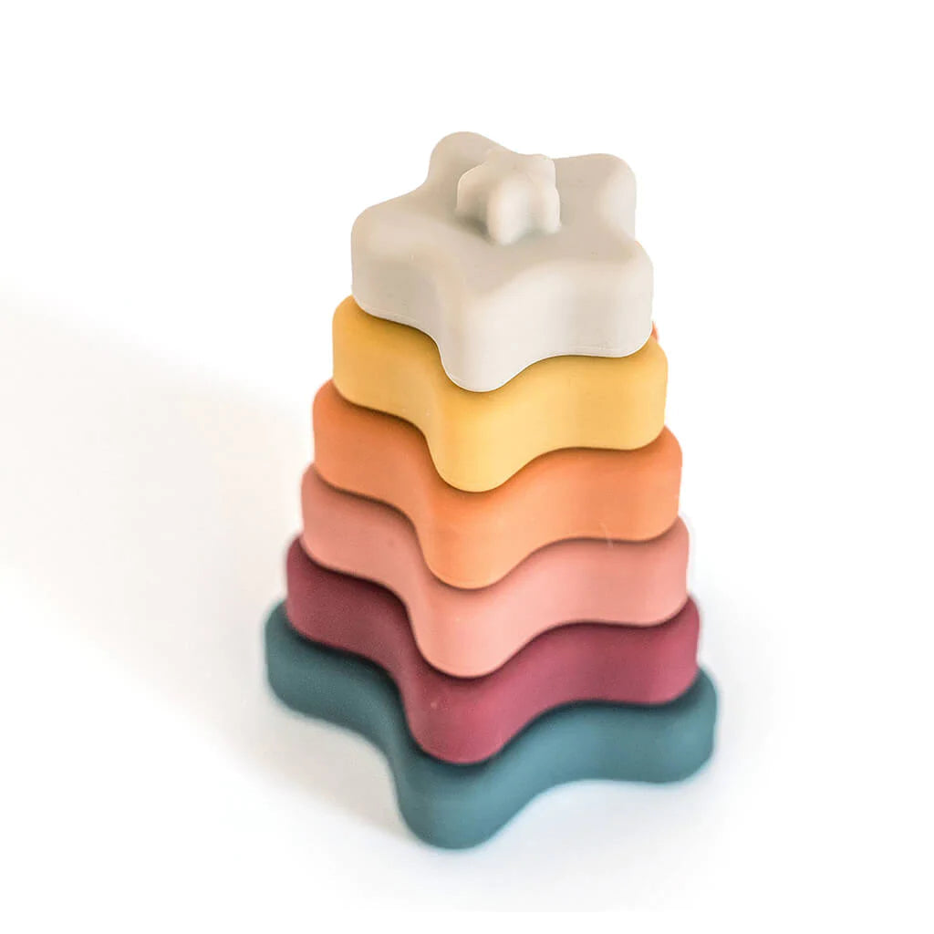 Hot! Three Hearts Stella Star Stackers - Muted Tones