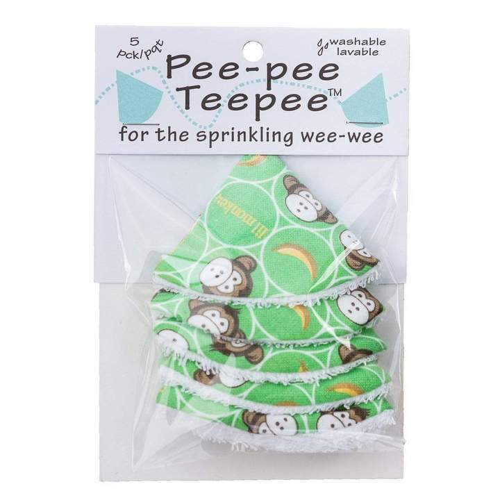 Hot Sale! Beba Bean Designs Lil Monkey Pee - Pee Teepee for Babies