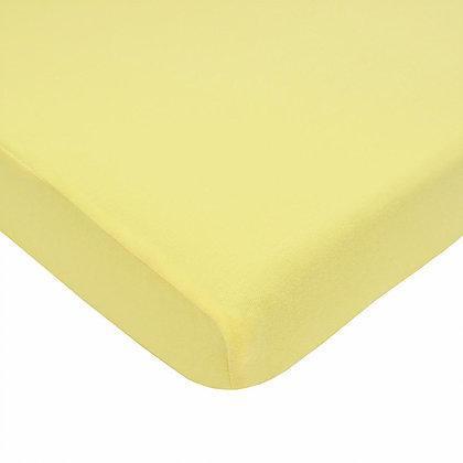 Soft Solid Jersey Cotton Crib Sheet by American Baby Company