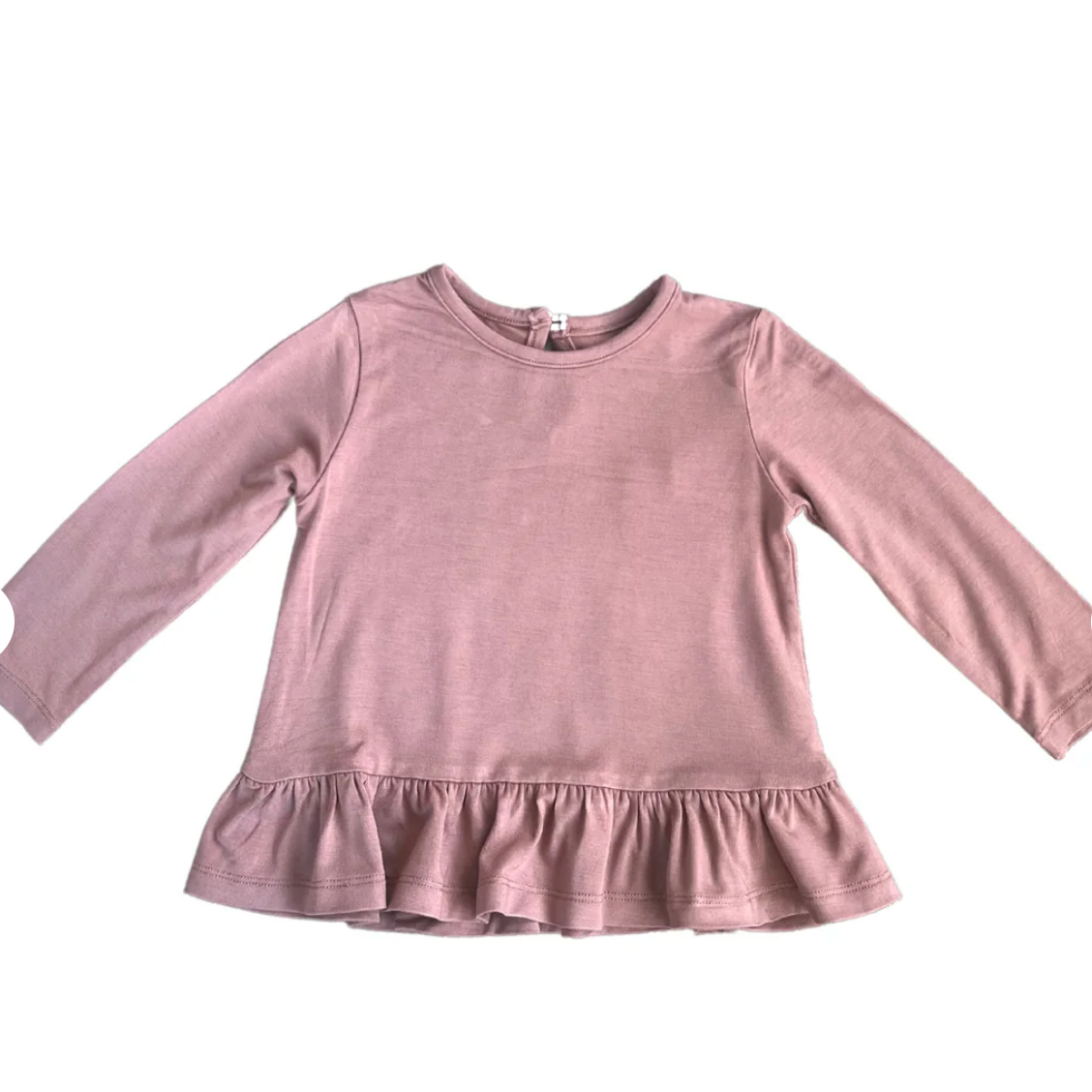 Hot Deal! Baby Sprouts Burlwood Long Sleeve Peplum Top for a Chic Wardrobe