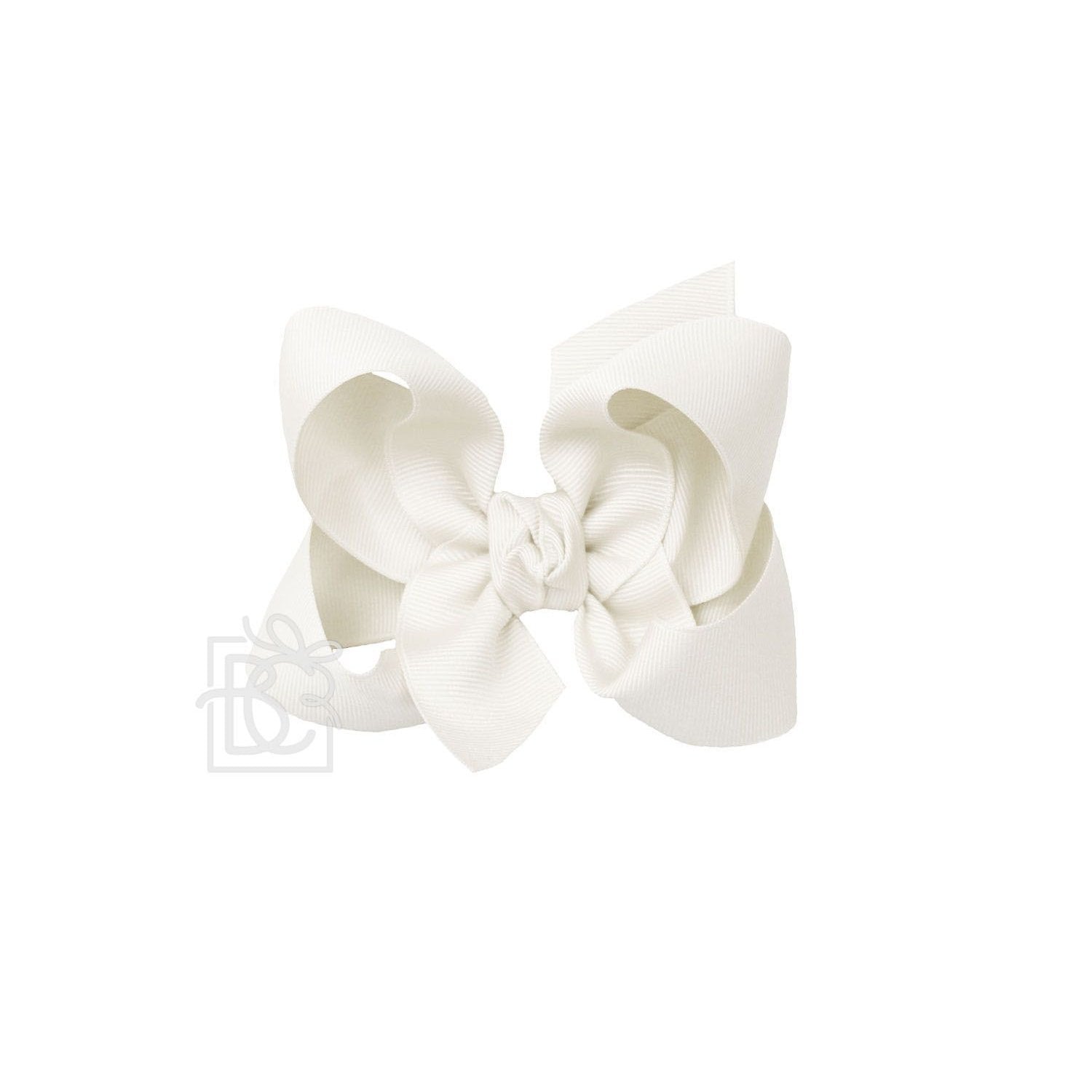 Beyond Creations Big Deal: Large Grosgrain Double Knot Bow (BKLAC)