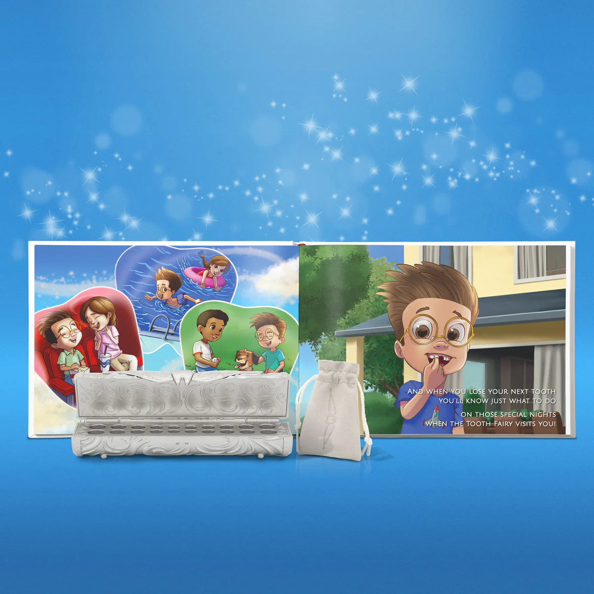 Exclusive Tooth Fairy Collection - A Magical Set for Preserving Childhood Tooth Memories