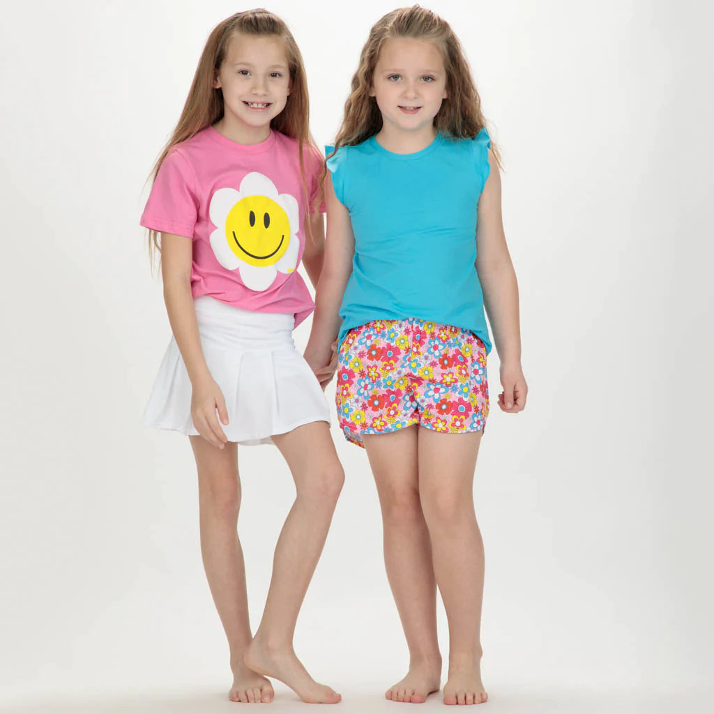 Stylish Solid White Azarhia Tennis Skort for a Cute Look