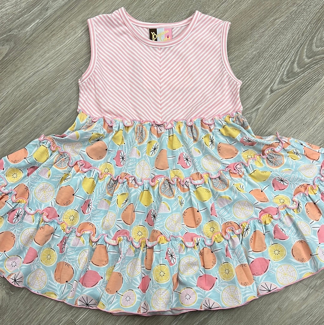 Stylish Layered Banana Split Fruit Salad Dress