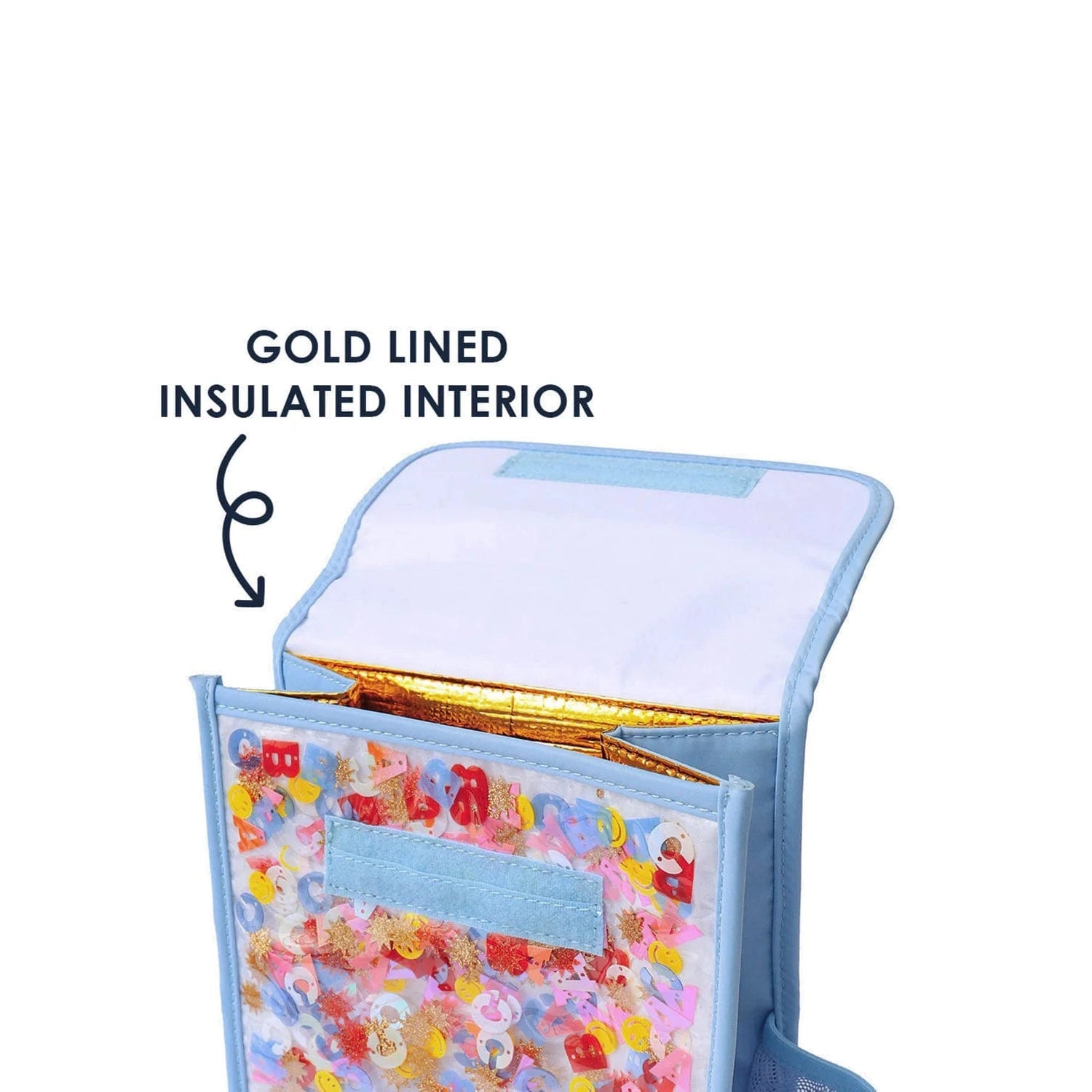 Confetti-Filled Insulated Party Lunchbox - Ideal for On-the-Go