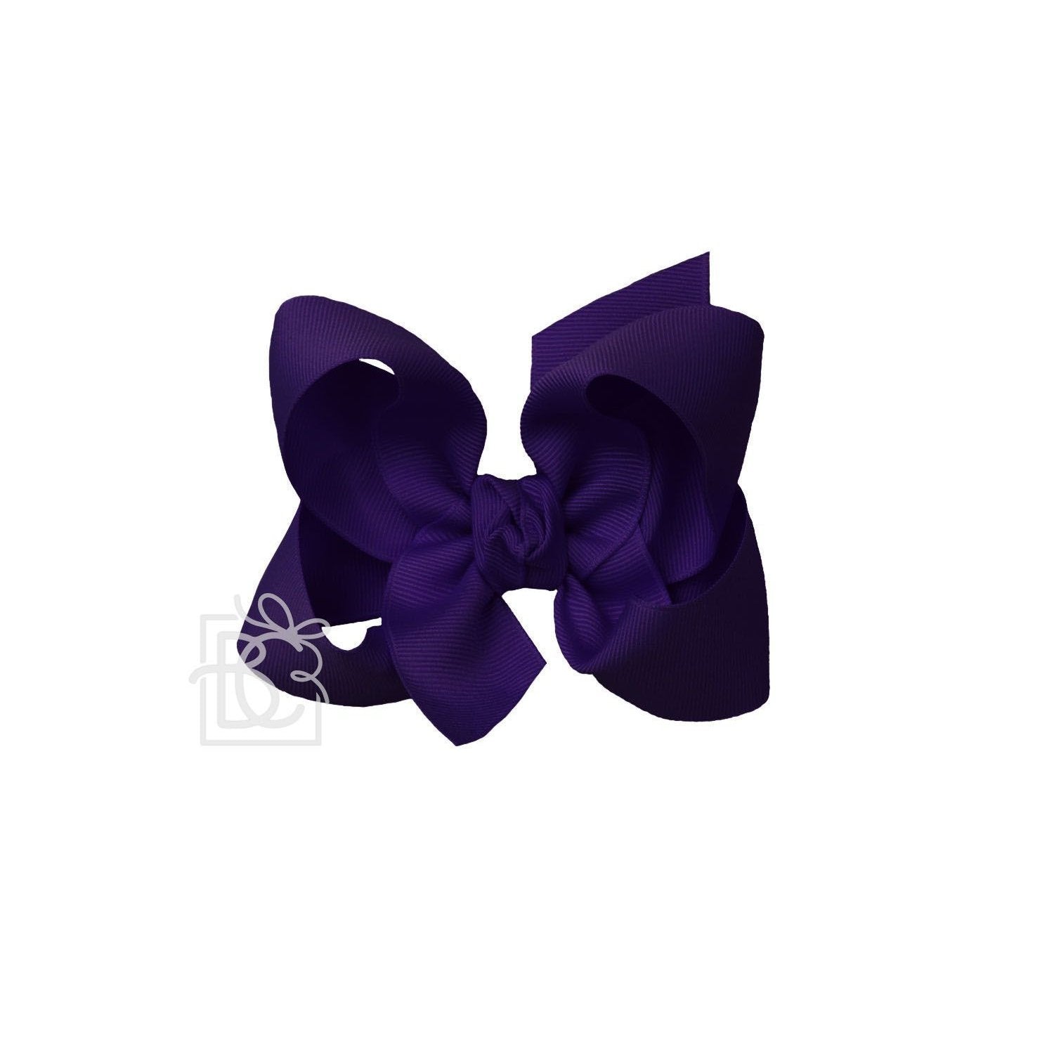 Beyond Creations Big Deal: Large Grosgrain Double Knot Bow (BKLAC)