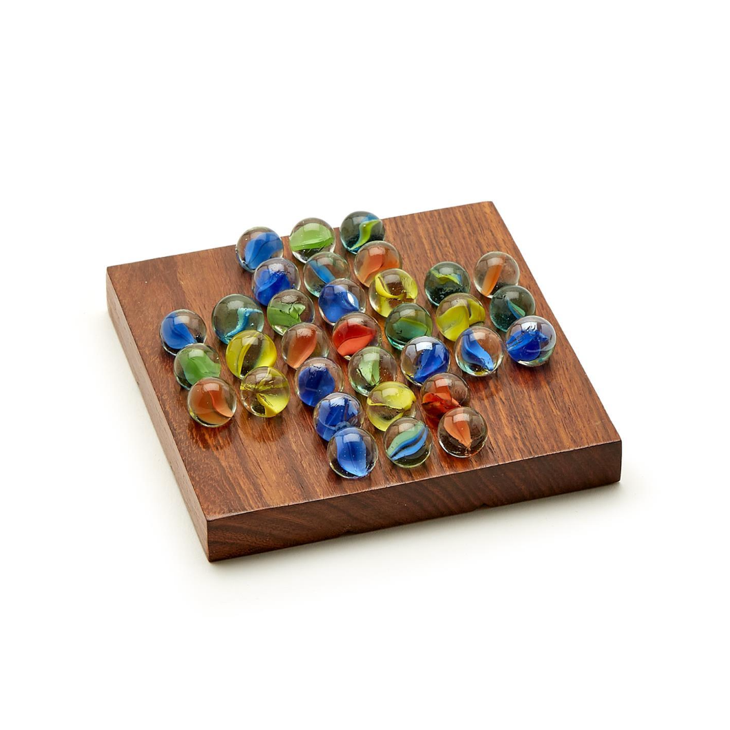 Exclusive 2-in-1 Tic-Tac-Toe & Solitaire Game Set