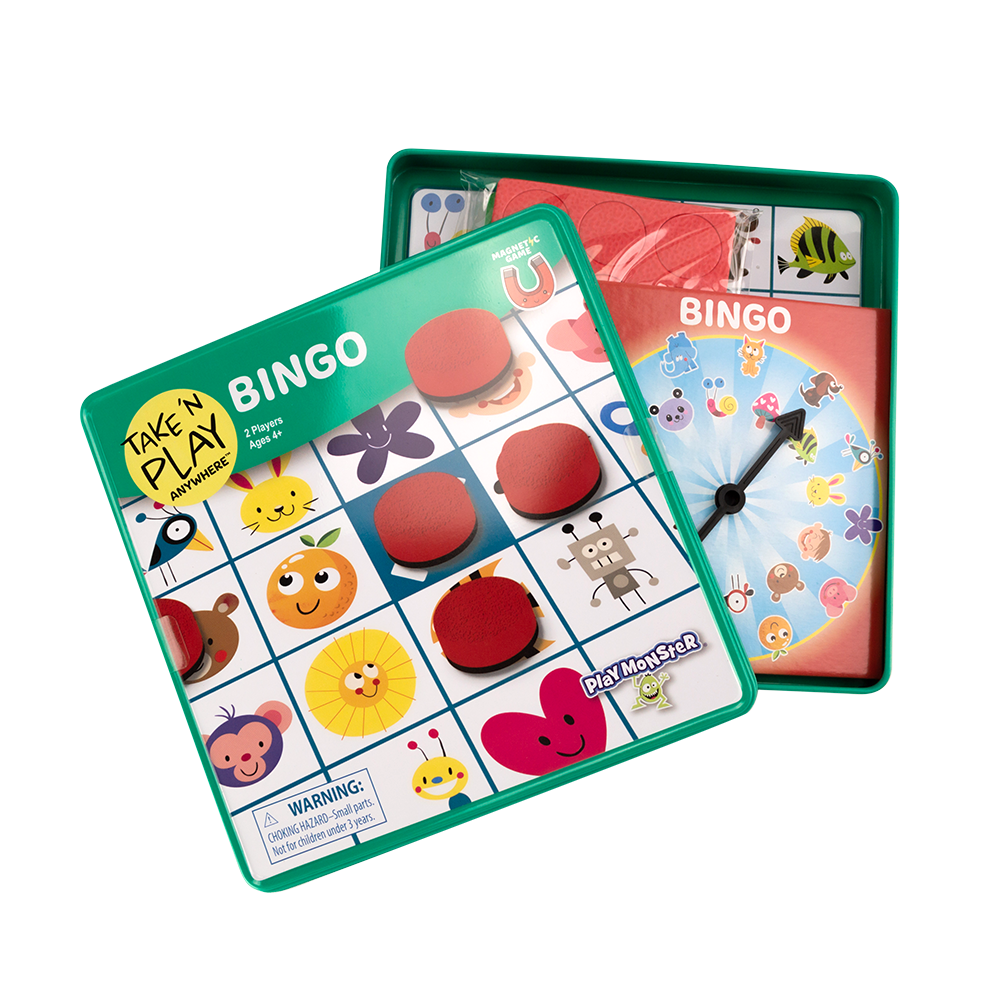 Play Monster's Portable Take ‘N’ Play Bingo - Fun for All!