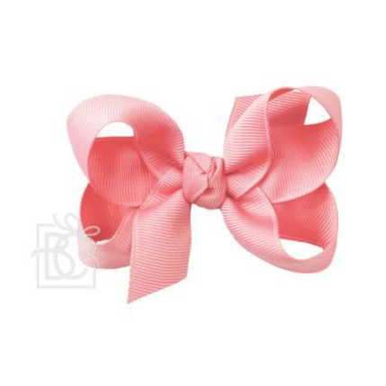 Hot! Beyond Creations Pink Medium Grosgrain Bow on Alligator Clip (BKMAC)