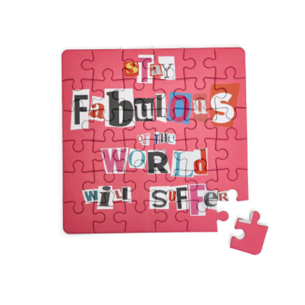 Exclusive Two's Company Friendship Puzzle in a Can - Ideal Gift for Puzzle Enthusiasts