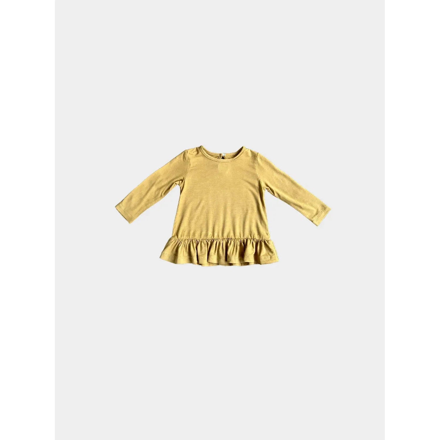 Long Sleeve Peplum Top for Baby Girls in Sprouts Style