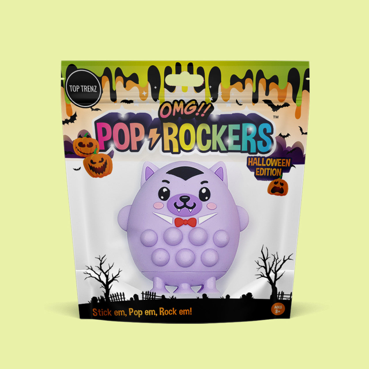 Top Trenz OMG Pop Rockers Halloween Special Edition - Stick, Pop, and Rock!