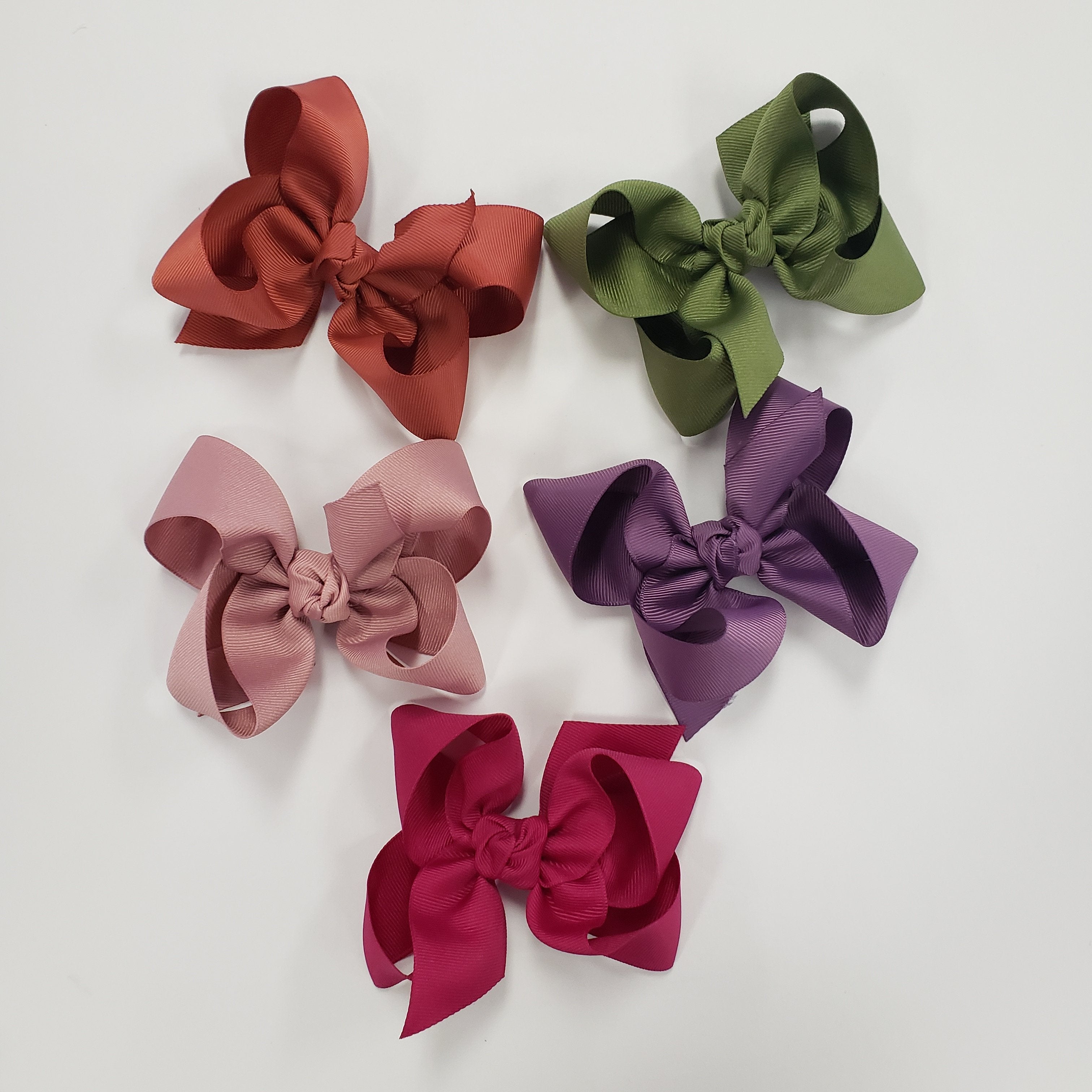 Harmony - Beyond Creations' Large Premium Grosgrain Double Knot Bow (BKLAC) on Sale