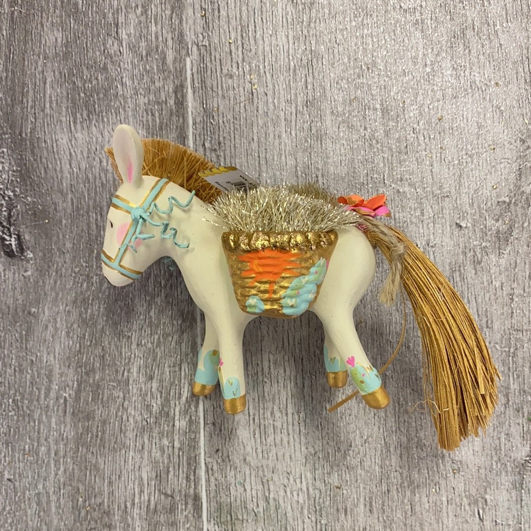 Hot Sale! 180 Degree Busby the Burro Christmas Ornaments Set