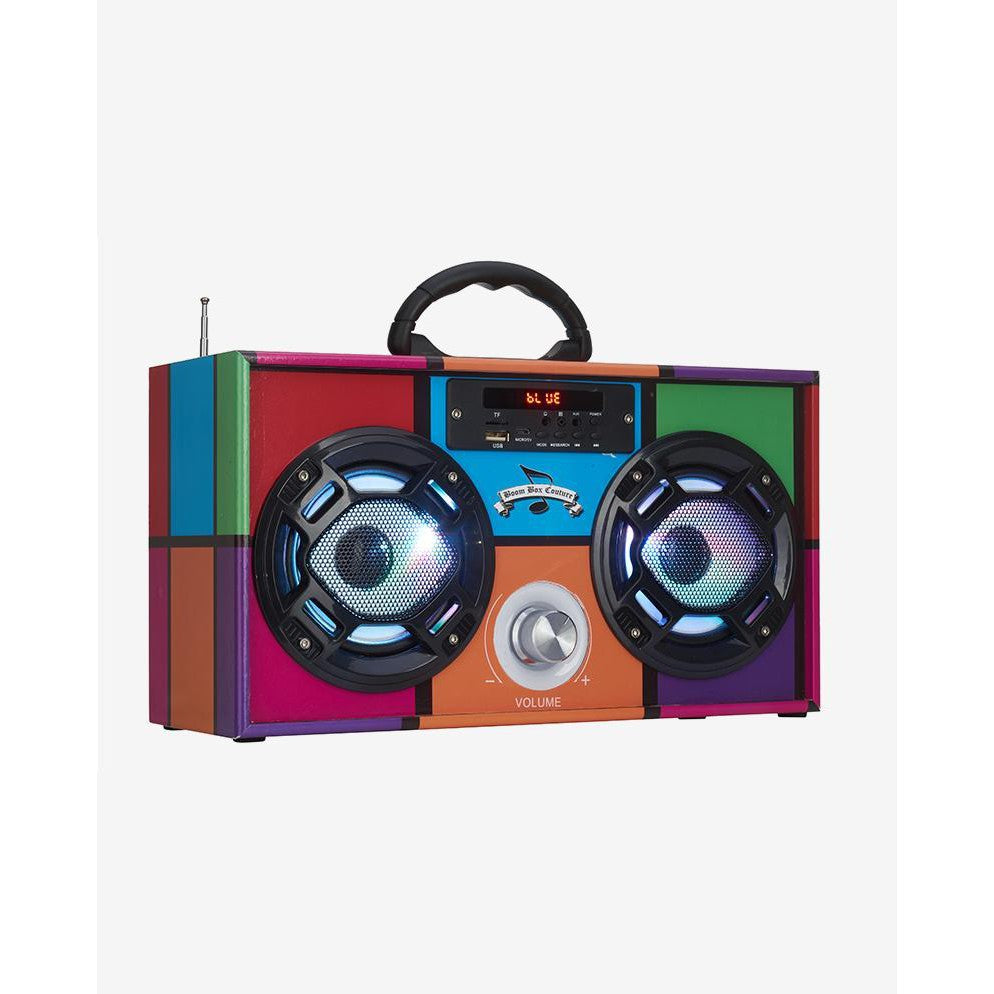 Trend Tech Retro 90s Wireless Boombox with FM - A Must - Have for Music Lovers