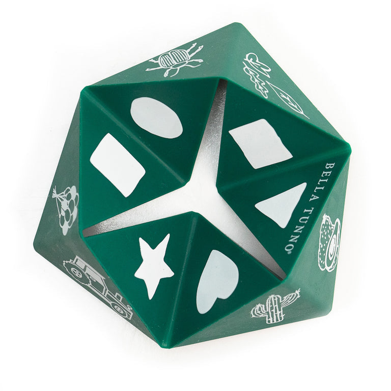 Bella Tunno Forest Green Beginner Spinner - Ideal Teething & Learning Toy for Babies