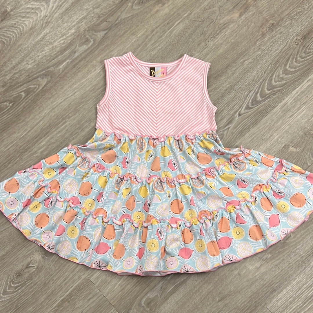 Stylish Layered Banana Split Fruit Salad Dress