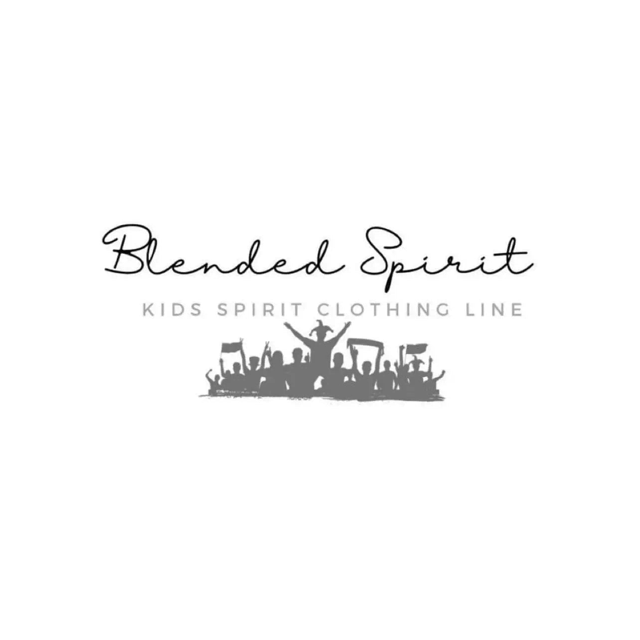 Blended Spirit Top with Purple and Gold Star Design for Game Day
