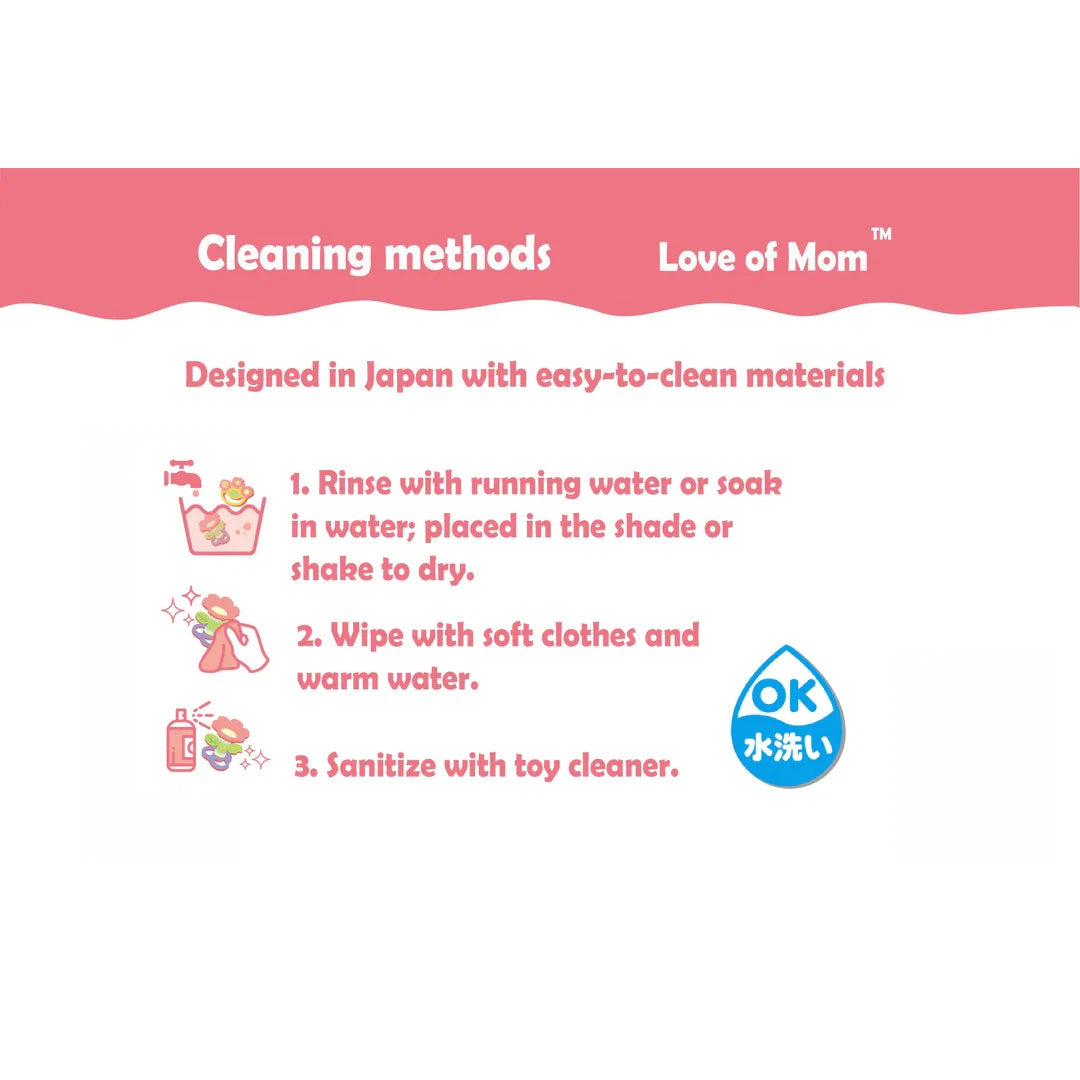 ToyLab Hexy - Ideal Baby Teether and Bath Toy for 3-Month+ Babies