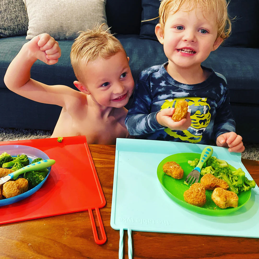 Must - Have Caribbean Blue Table Tyke: A Parenting Essential