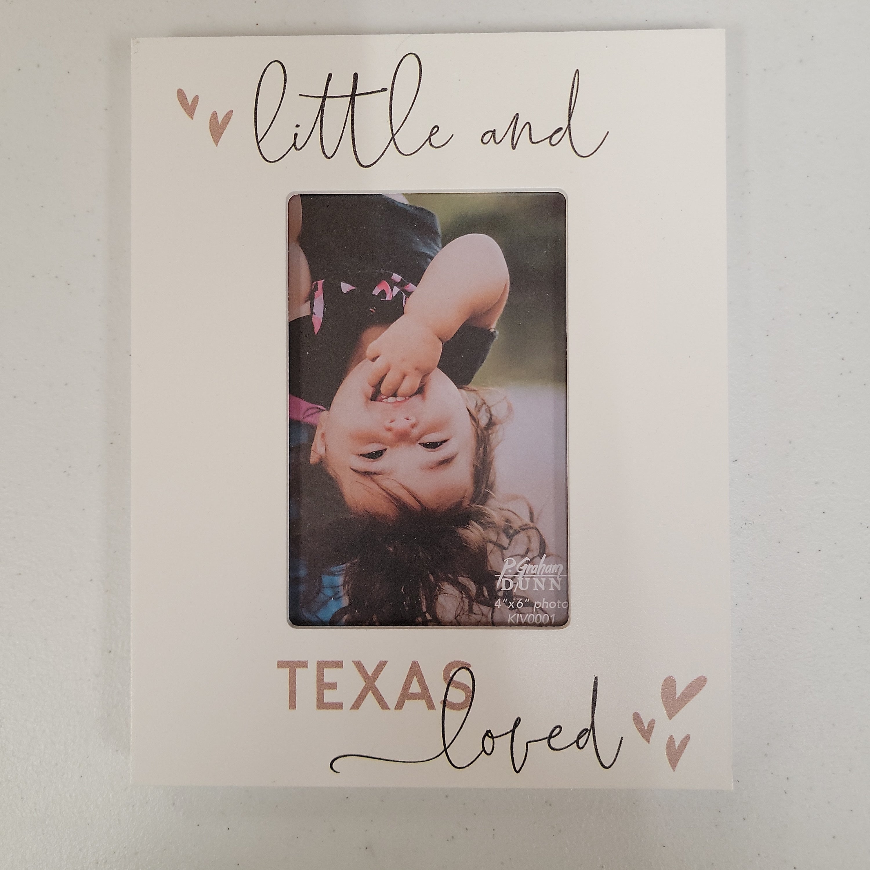 P. Graham Dunn Ivory Photo Frame - Little and Texas Loved