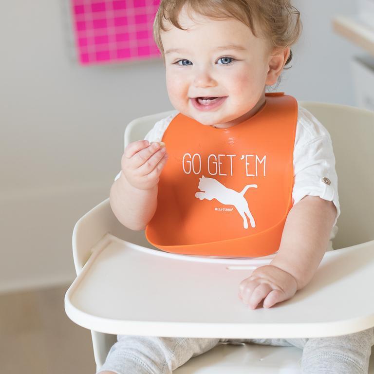 Amazing Bella Tunno Tiger-themed Silicone Wonder Bib for Babies - Must-have!