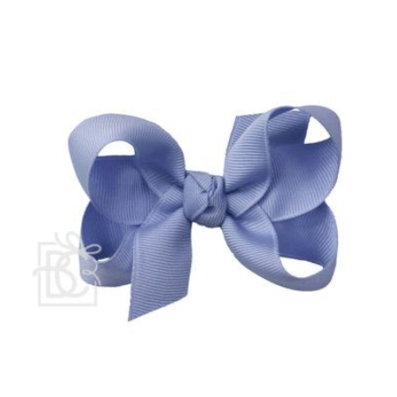 Bluebird Medium Grosgrain Bow on Alligator Clip by Beyond Creations - Hot Sale