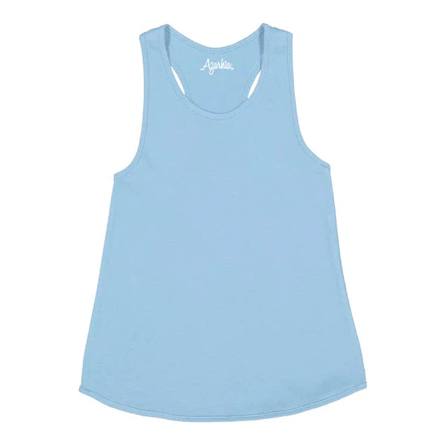 Hot Deal: Light Blue Azarhia Racer Back Tank Top