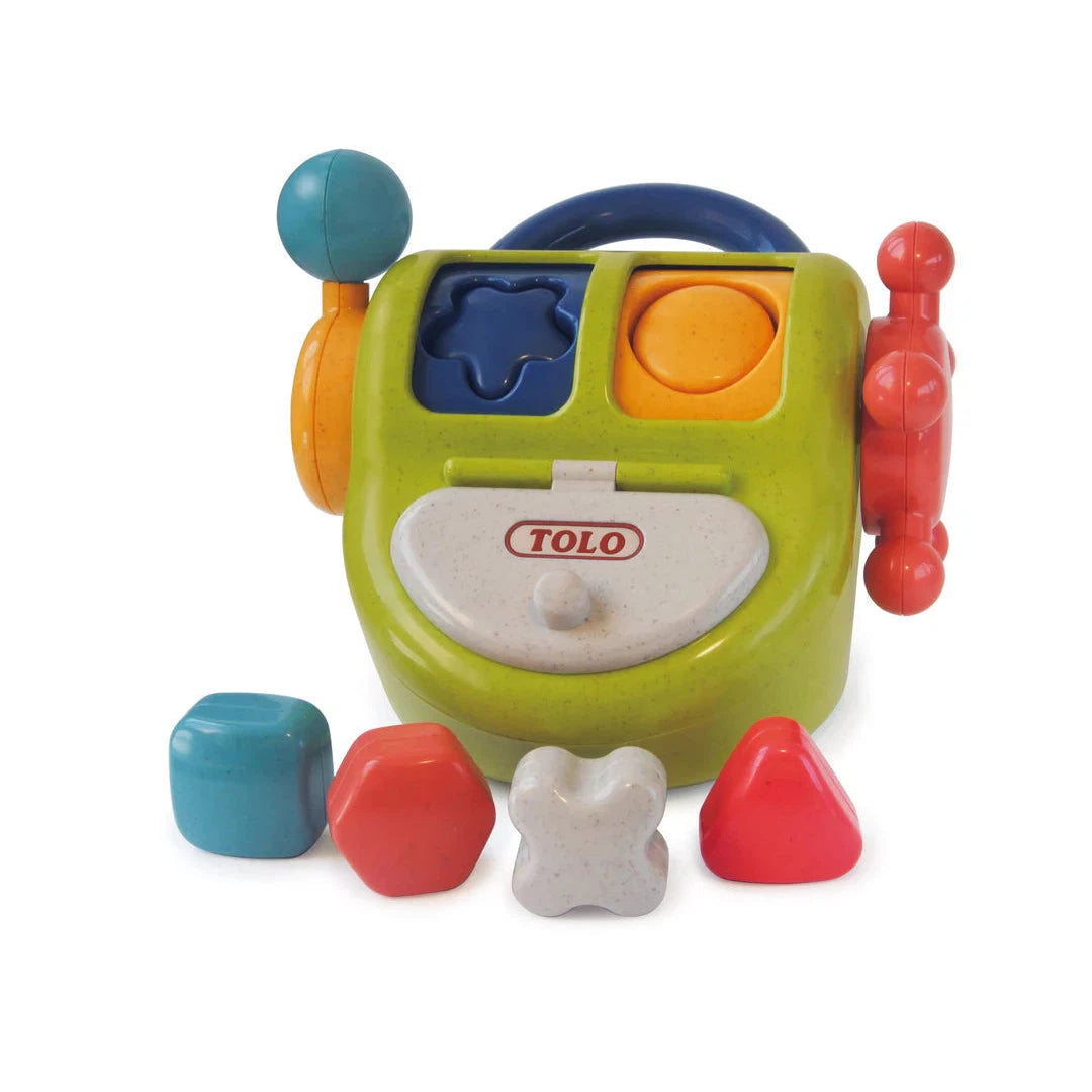 Hot Sale! TOLO Activity Shape Sorter Toy for Color Matching and Shape Sorting