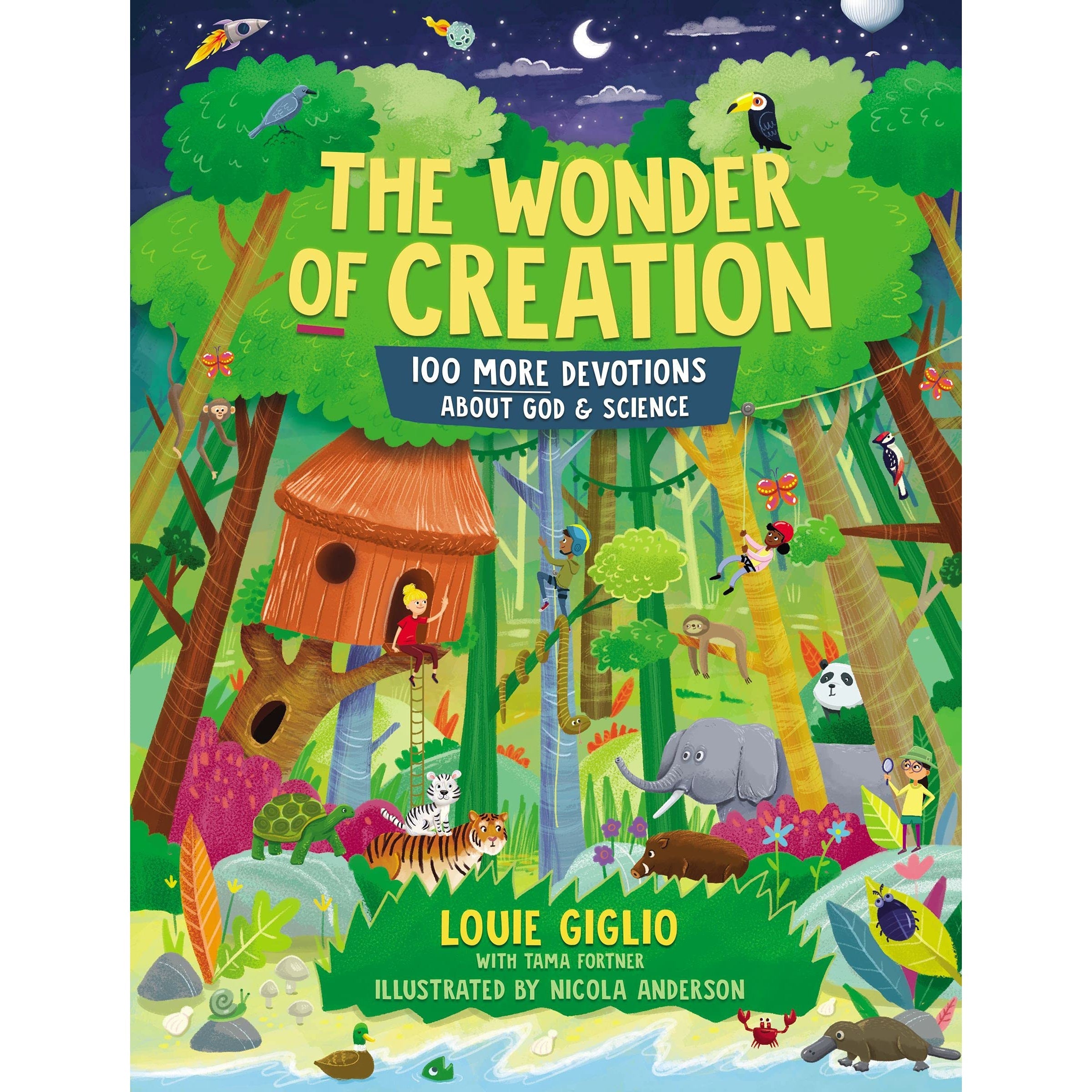 Thomas Nelson's The Wonder of Creation: 100 Extra Devotions on God and Science - Hardcover Book