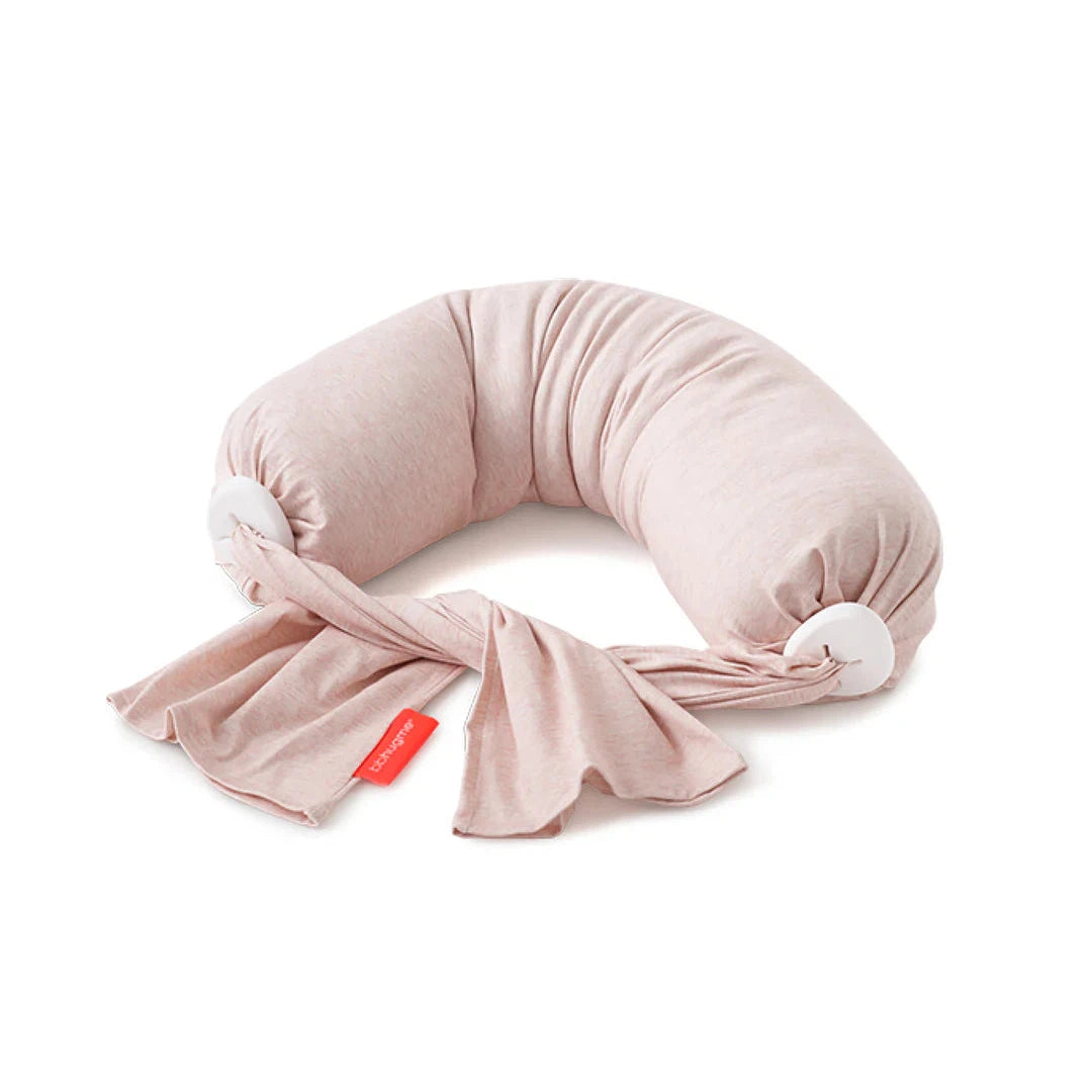 bbhugme® Pink Melange Nursing Pillow - Ideal for New Moms