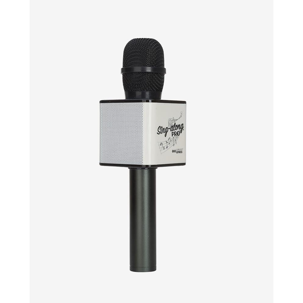Hot Deal! Trend Tech Brands Sing-Along PRO All-in-One Karaoke Mic & Bluetooth Speaker - Black