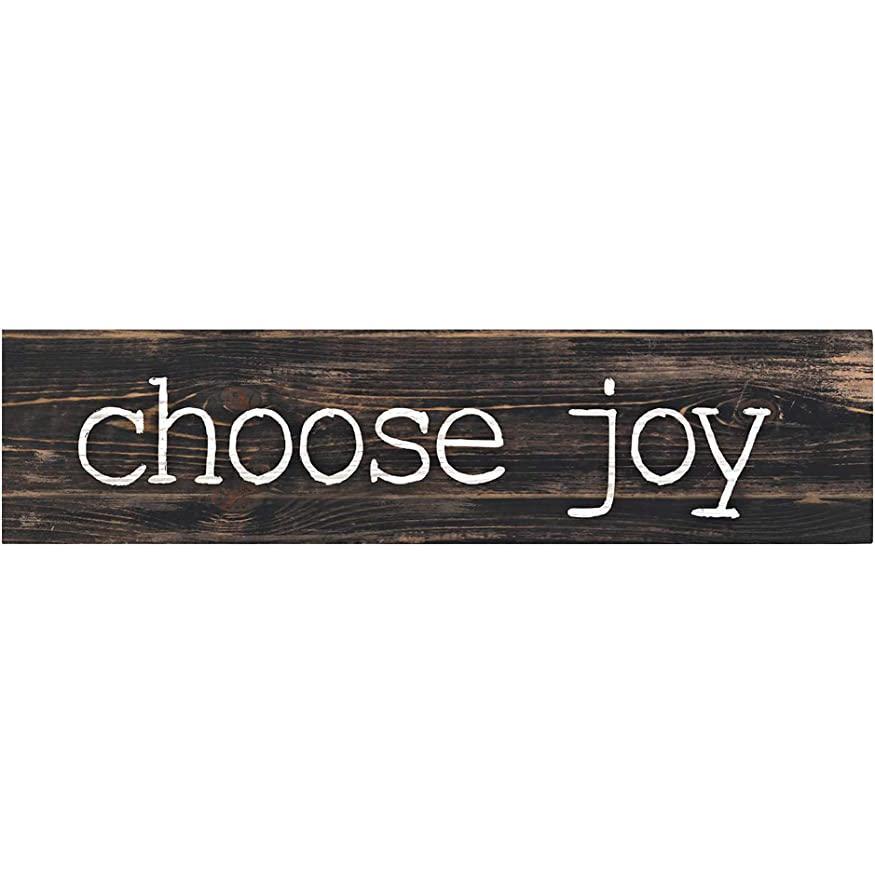 P. Graham Dunn 'Choose Joy' Small Wooden Sign - Ideal Decor