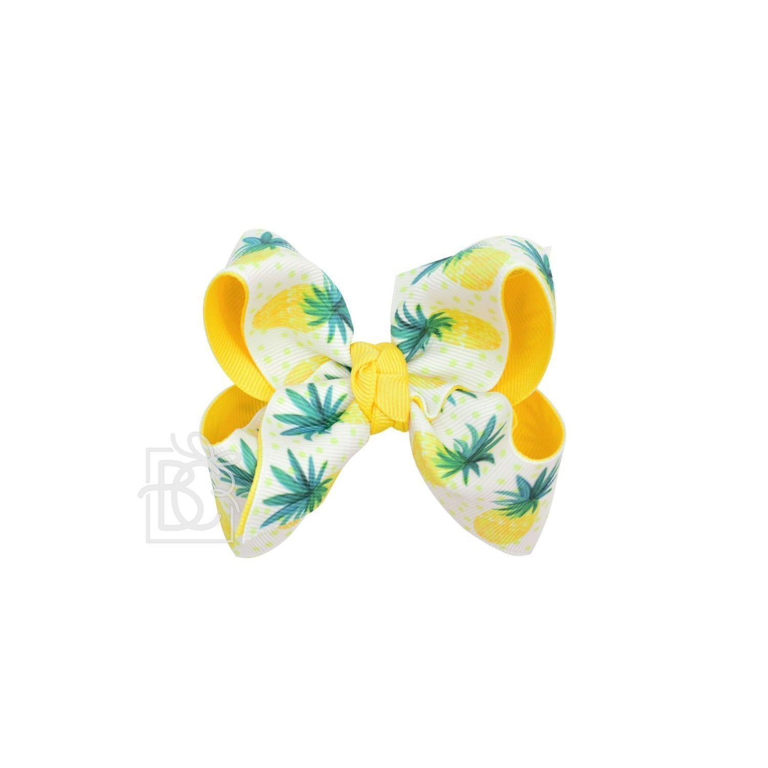 Beyond Creations High - Quality Layered Pineapple Bow with Double Knot
