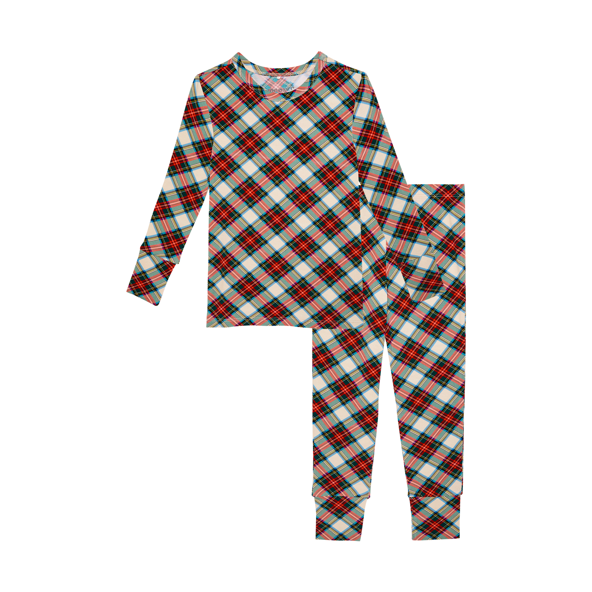 Posh Peanut Classic Long Sleeve Marqui Pajama Set - Hot Deal