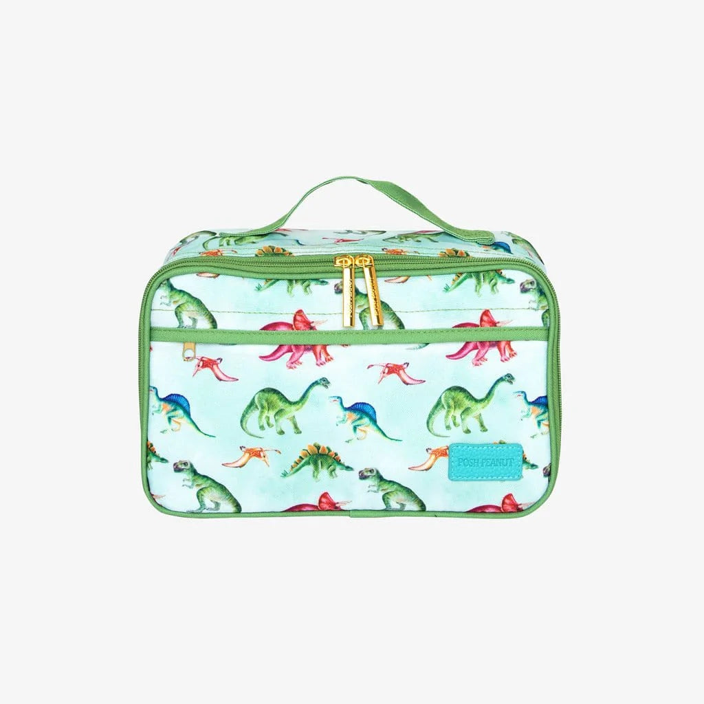 Posh Peanut Dinosaur-themed Buddy Lunch Bag for Fresh Snacks