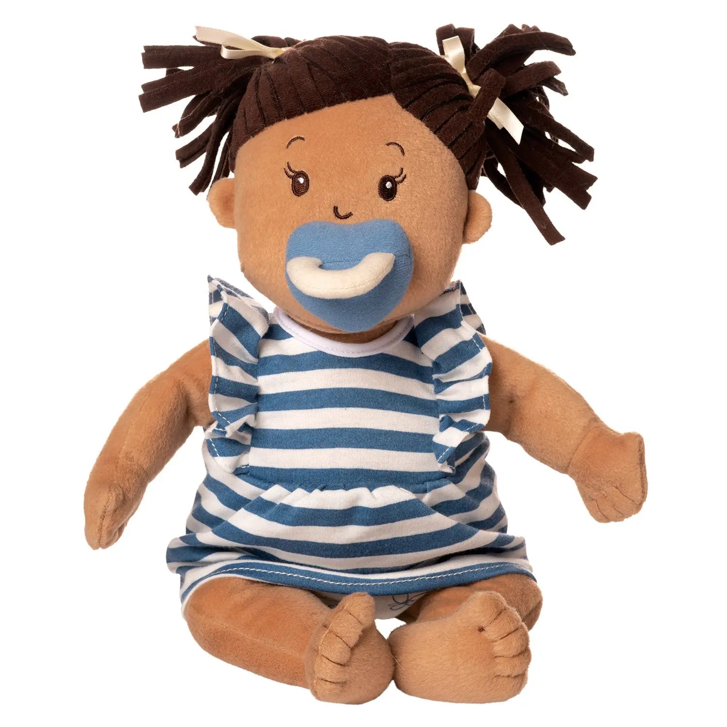 Award-Winning Baby Stella Beige Soft Doll with Brown Pigtails for Creative Role Play