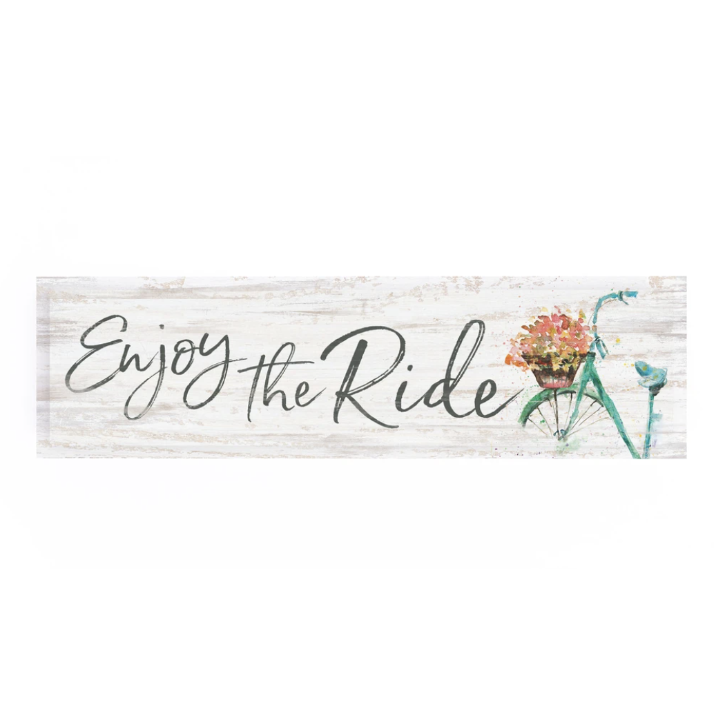 Hot Sale! P. Graham Dunn Pine Little Sign for Enjoying the Ride