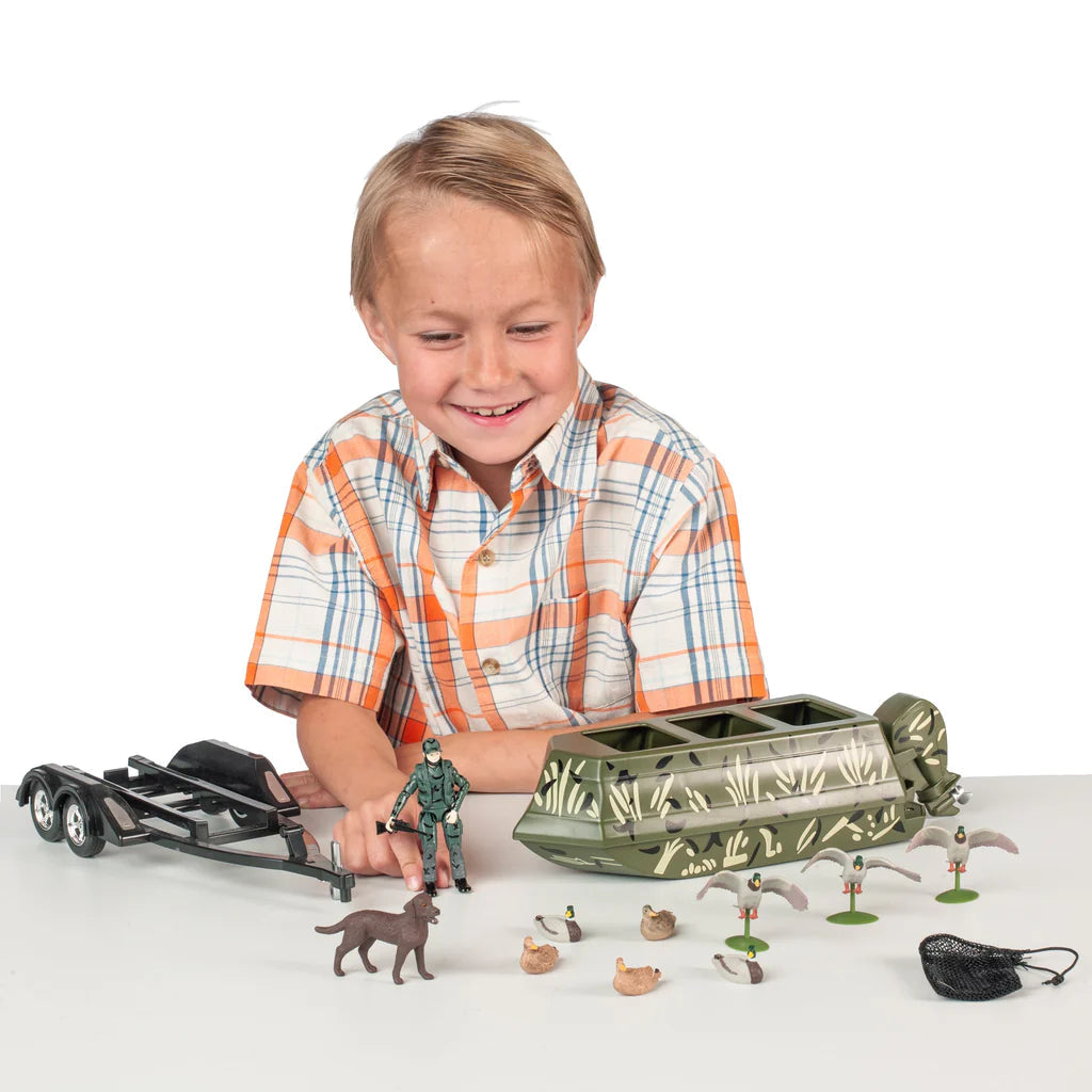 Hot Deal! Big Country Toys 1:20 Scale Duck Hunting Toy Set for Kids