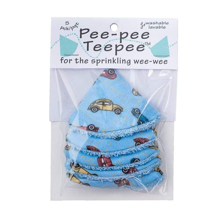 Beba Bean Designs Washable Car-themed Pee-Pee Teepee for Babies