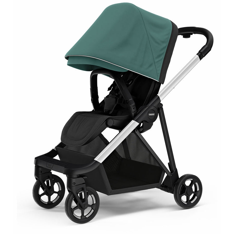Hot Deal! Thule Shine City Stroller in Mallard Green on Aluminum
