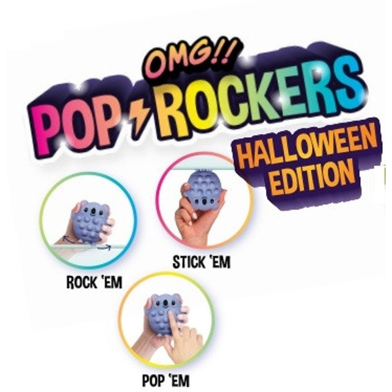 Top Trenz OMG Pop Rockers Halloween Special Edition - Stick, Pop, and Rock!