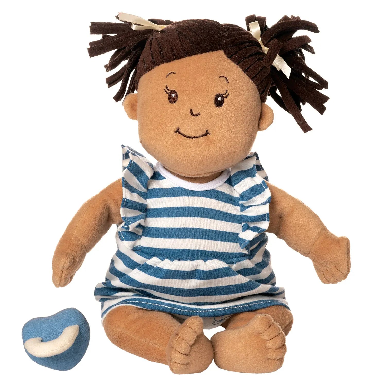 Award-Winning Baby Stella Beige Soft Doll with Brown Pigtails for Creative Role Play