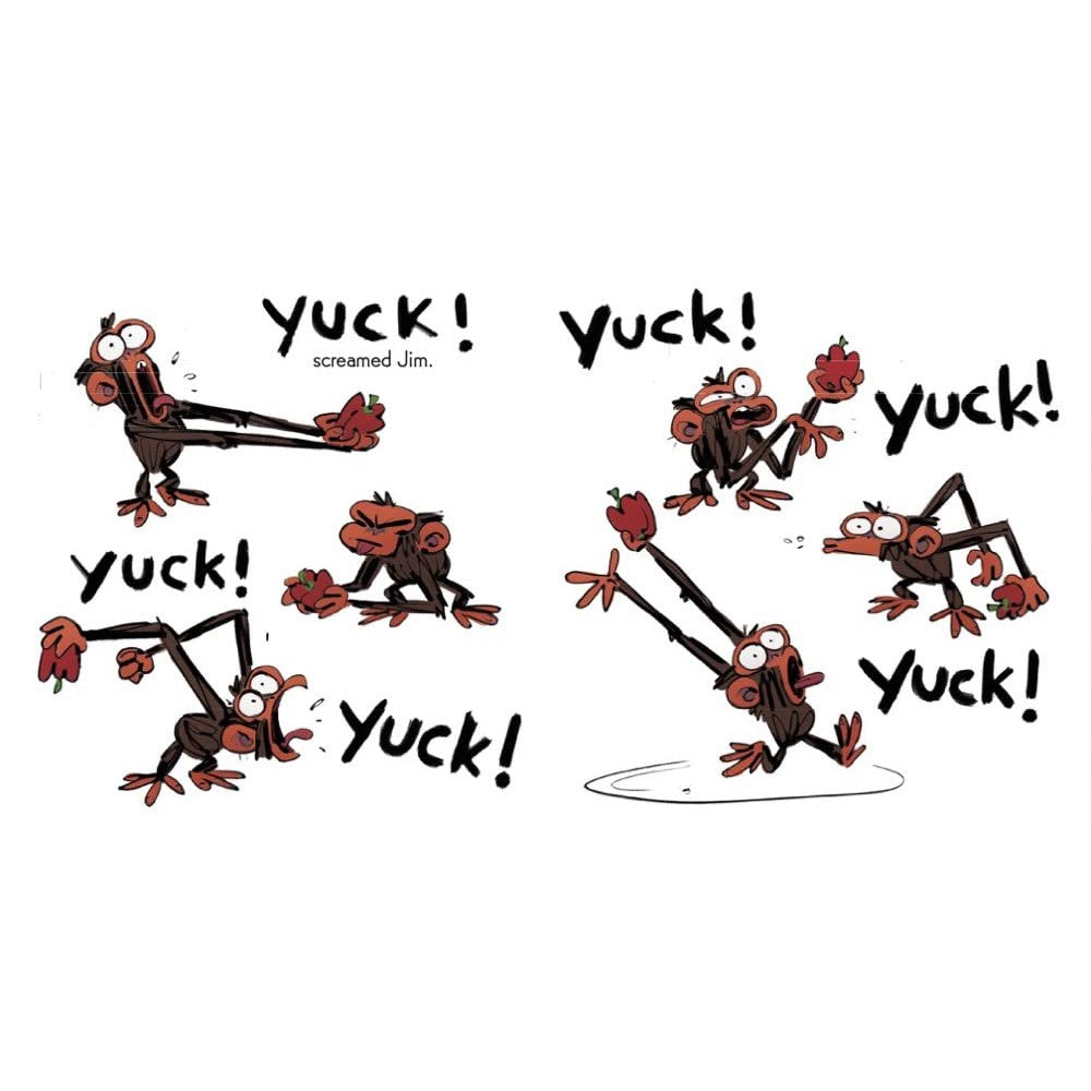 Get This Board Book! Penguin Random House's Grumpy Monkey Yuck: A Story for Picky Toddlers