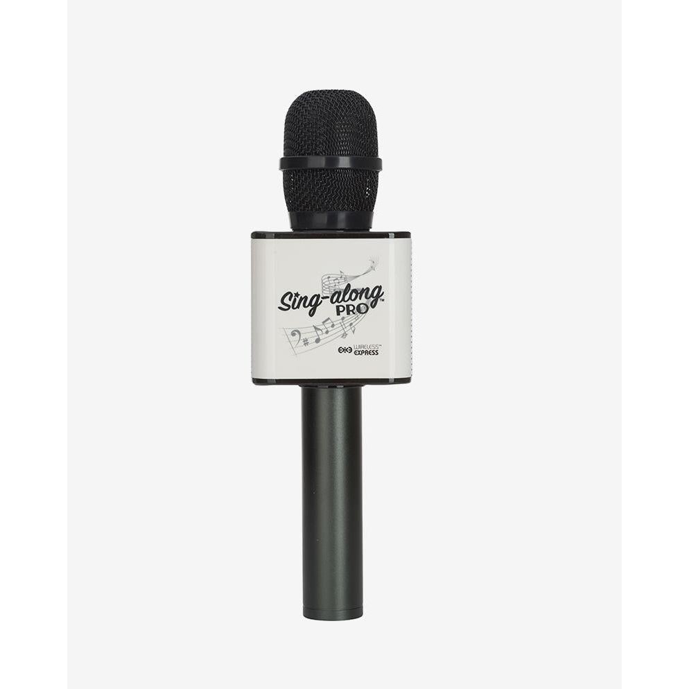 Hot Deal! Trend Tech Brands Sing-Along PRO All-in-One Karaoke Mic & Bluetooth Speaker - Black