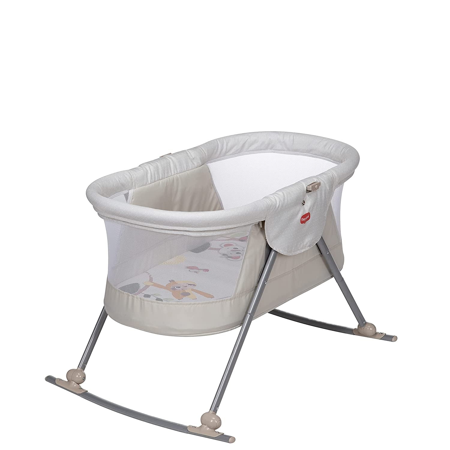 Tiny Love Boho Chic Deluxe 2-in-1 Portable Bassinet for Baby's Play and Sleep