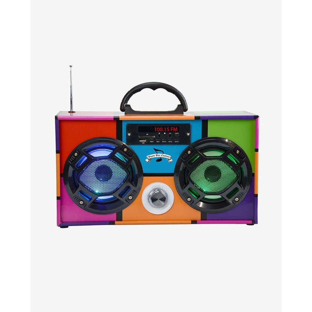 Trend Tech Retro 90s Wireless Boombox with FM - A Must - Have for Music Lovers
