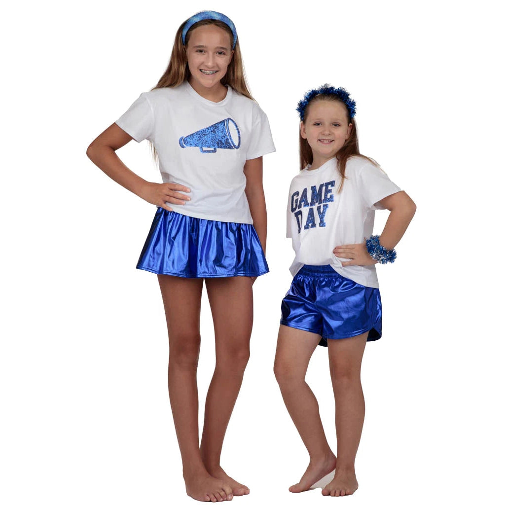 Hot Deal: Azarhia Royal Sequin Game Day Boxy Tee