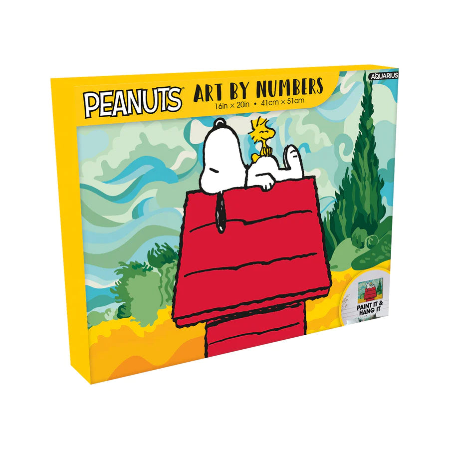 Hot! Peanuts Snoopy Paint by Numbers Kit